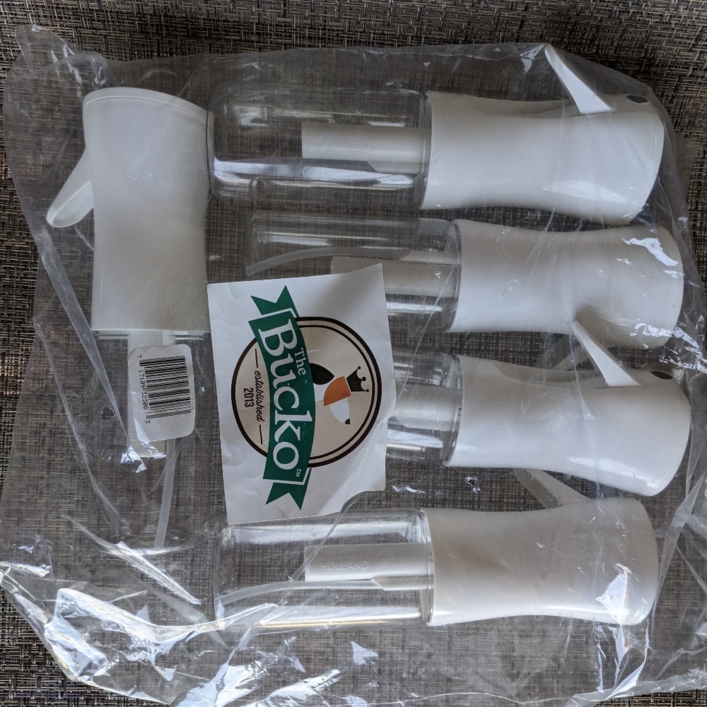 5.5 oz Flairosol fine mist spray bottles pkg of 5